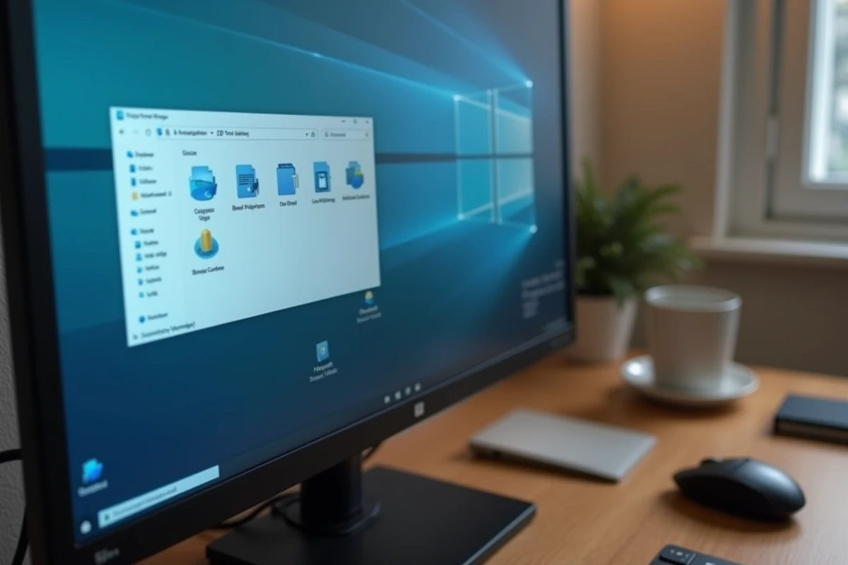 Écran d'ordinateur affichant le dossier cache de FiveM dans l'explorateur Windows pour le vider